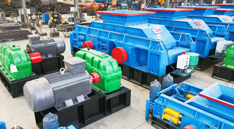 高壓對輥破碎機(jī)制砂成品優(yōu)，可破碎上百種物料