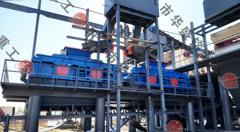 石榴石制砂機(jī)案例現(xiàn)場(chǎng)